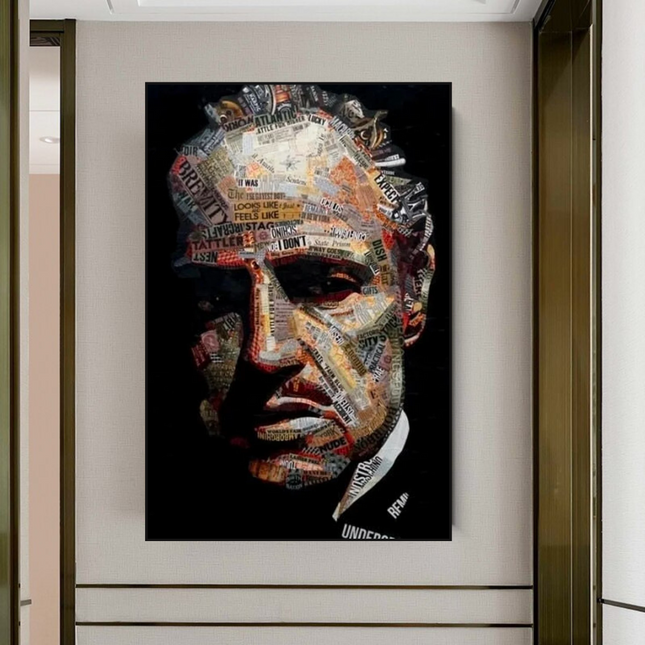 ChandelierDecor - Godfather Canvas Art Poster | Godfather Abstract Canvas Poster