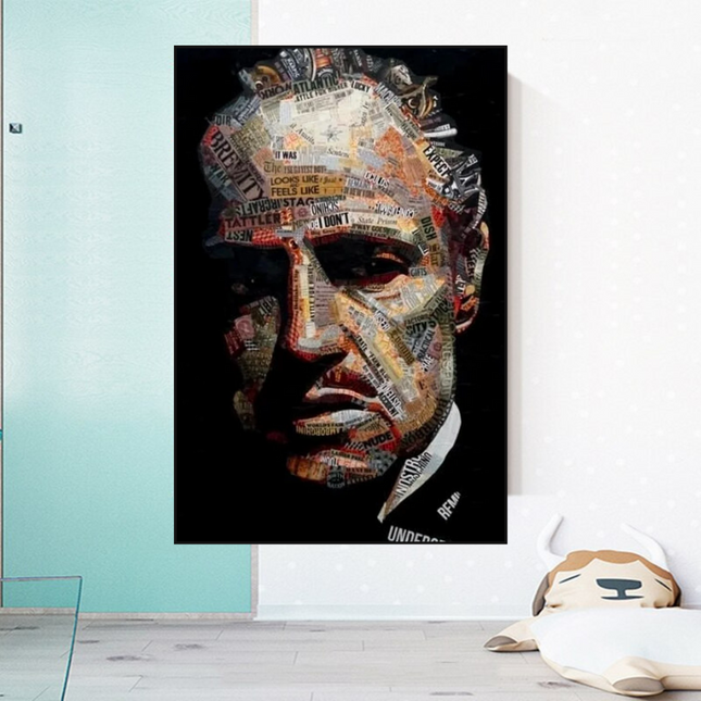 ChandelierDecor - Godfather Canvas Art Poster | Godfather Abstract Canvas Poster