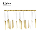 24 tubes / Lumière chaude 3000k