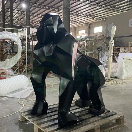 ChandelierDecor - Gorilla Fiberglass Resin Matt Finish Sculpture