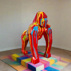Rouge / 80 cm de haut