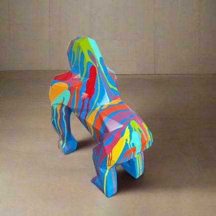 ChandelierDecor - Gorilla Fiberglass Resin Pop Art Finish Sculpture