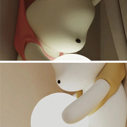 ChandelierDecor - Hanging Bear Wall Hanging Light for Kids Room