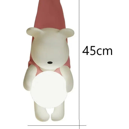 ChandelierDecor - Hanging Bear Wall Hanging Light for Kids Room