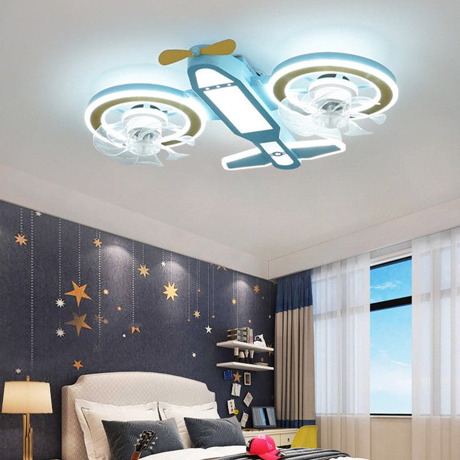 ChandelierDecor - Helicopter Plane Chandelier Light - Unique Aviation Design