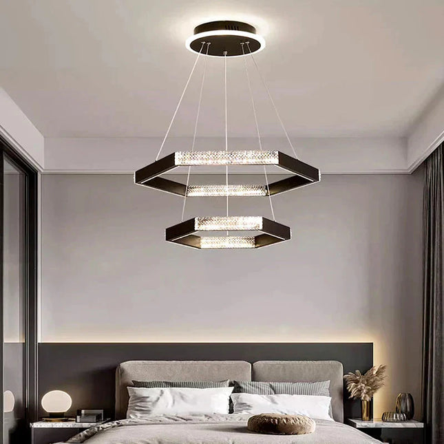 ChandelierDecor - Hexa Chamber Living Room Chandelier
