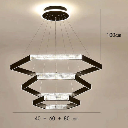 ChandelierDecor - Hexa Chamber Living Room Chandelier