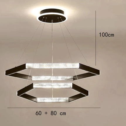 ChandelierDecor - Hexa Chamber Living Room Chandelier