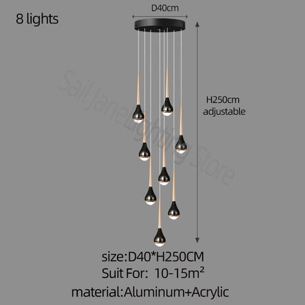 ChandelierDecor - Hollow High Chandelier Light