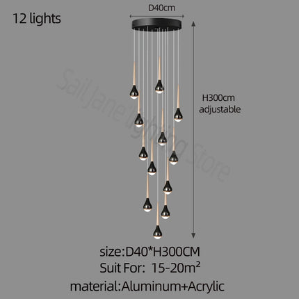 ChandelierDecor - Hollow High Chandelier Light