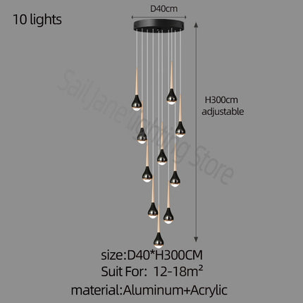 ChandelierDecor - Hollow High Chandelier Light
