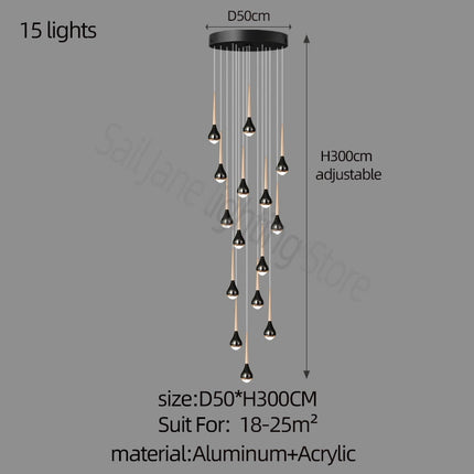 ChandelierDecor - Hollow High Chandelier Light