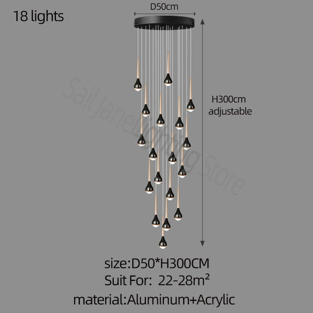 ChandelierDecor - Hollow High Chandelier Light