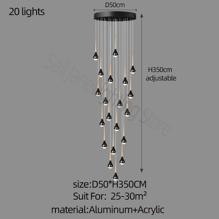 ChandelierDecor - Hollow High Chandelier Light