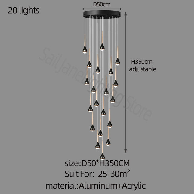 ChandelierDecor - Hollow High Chandelier Light