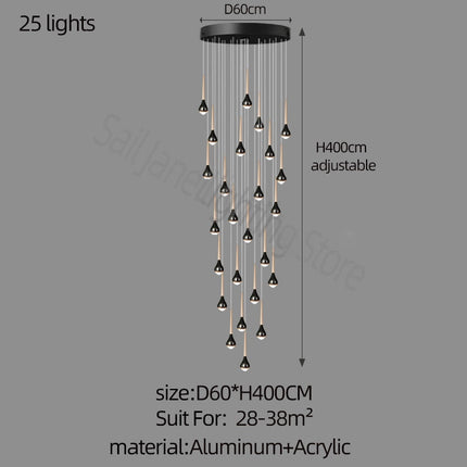ChandelierDecor - Hollow High Chandelier Light