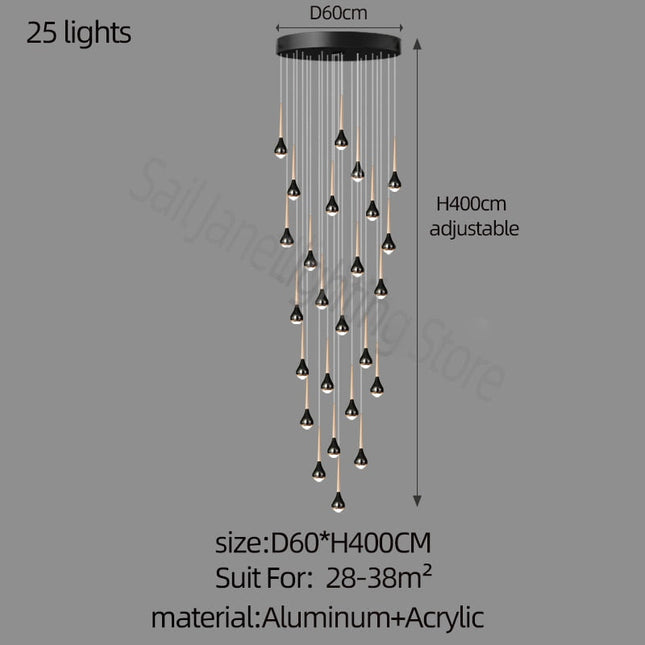 ChandelierDecor - Hollow High Chandelier Light