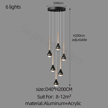 ChandelierDecor - Hollow High Chandelier Light