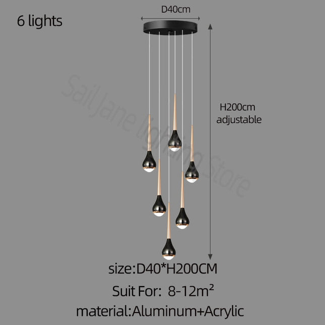 ChandelierDecor - Hollow High Chandelier Light