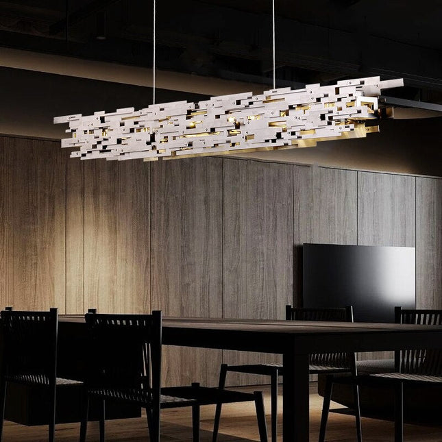 ChandelierDecor - Honeycomb Chandelier - Elegant Lighting Fixture