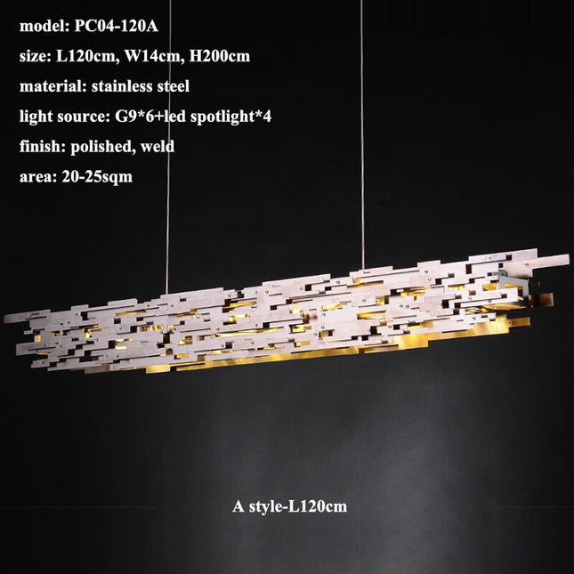 ChandelierDecor - Honeycomb Chandelier - Elegant Lighting Fixture