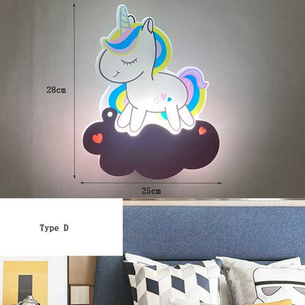 ChandelierDecor - Hot Air Balloon Cloud Wall Light | Kids Room Hot Air Balloon Cloud Wall Light