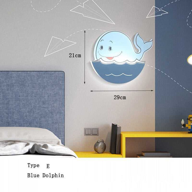 ChandelierDecor - Hot Air Balloon Cloud Wall Light | Kids Room Hot Air Balloon Cloud Wall Light