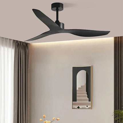 ChandelierDecor - Industrial Wind Ceiling Fan with ABS Blades Silent Fan