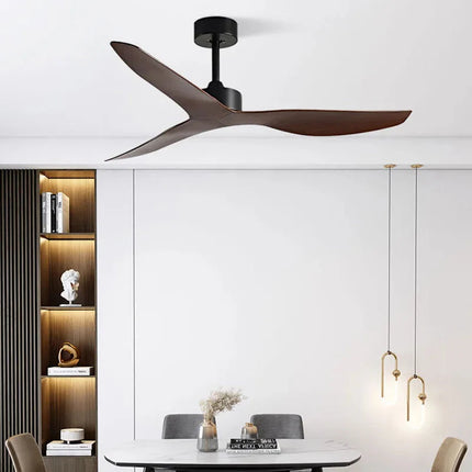 ChandelierDecor - Industrial Wind Ceiling Fan with ABS Blades Silent Fan