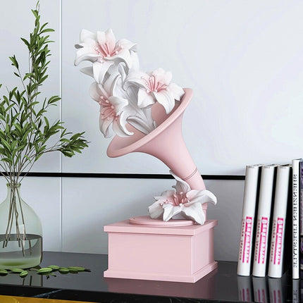 ChandelierDecor - Interior Home Decoration Flower Statue Ornament