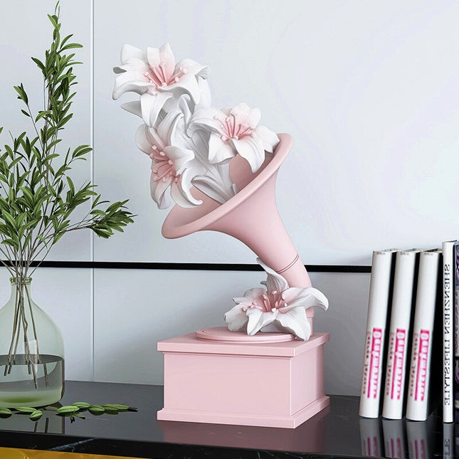ChandelierDecor - Interior Home Decoration Flower Statue Ornament