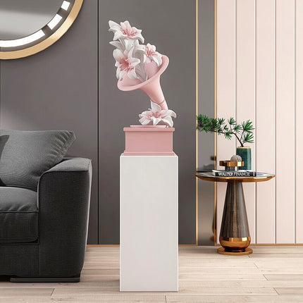 ChandelierDecor - Interior Home Decoration Flower Statue Ornament