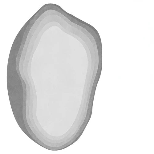 ChandelierDecor - Italian Designer Oval Linear Rug: A Statement of Luxury and Style