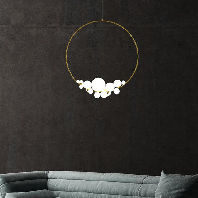 ChandelierDecor - Italian Designer Ring Lighting - Exquisite Elegant Design