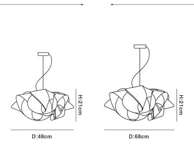 ChandelierDecor - Italian Fabula Pendant Chandelier: Captivating Illumination