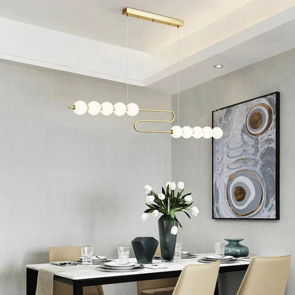 ChandelierDecor - Jewel Globes Kitchen Island Hanging Chandelier