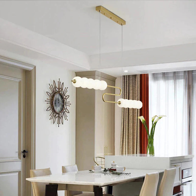 ChandelierDecor - Jewel Globes Kitchen Island Hanging Chandelier