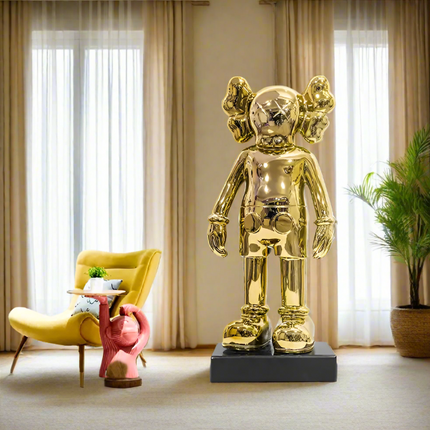 ChandelierDecor - KAWS Companion Electroplated Gold Edition
