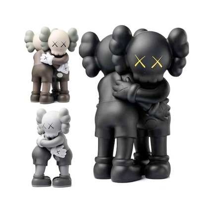 ChandelierDecor - KAWS Hug Together Vinyl Figure Black