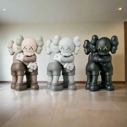 ChandelierDecor - KAWS Hug Together Vinyl Figure Black