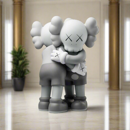 ChandelierDecor - KAWS Hug Together Vinyl Figure Black