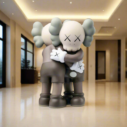 ChandelierDecor - KAWS Hug Together Vinyl Figure Black