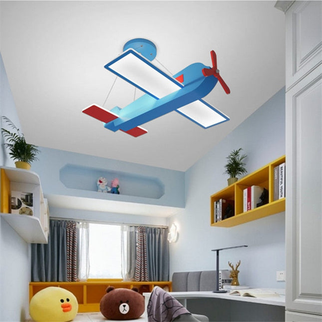 ChandelierDecor - Kids Airplane Light - Perfect for Playful Bedroom Decor