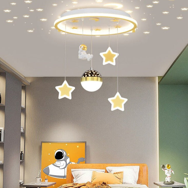 ChandelierDecor - Kids Astronaut Chandeliers Light | Kids Room Decor Lights