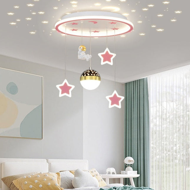ChandelierDecor - Kids Astronaut Chandeliers Light | Kids Room Decor Lights