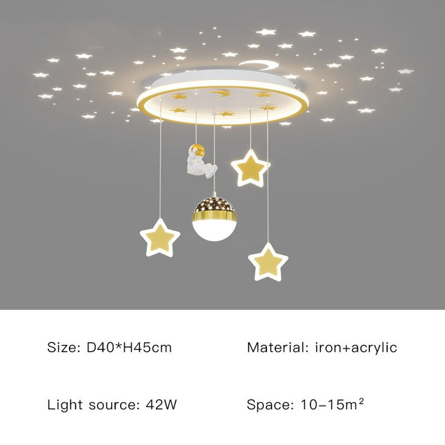 ChandelierDecor - Kids Astronaut Chandeliers Light | Kids Room Decor Lights