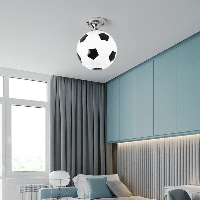 ChandelierDecor - Kids Basketball Football Ceiling Light | Kids Room Decor Lights
