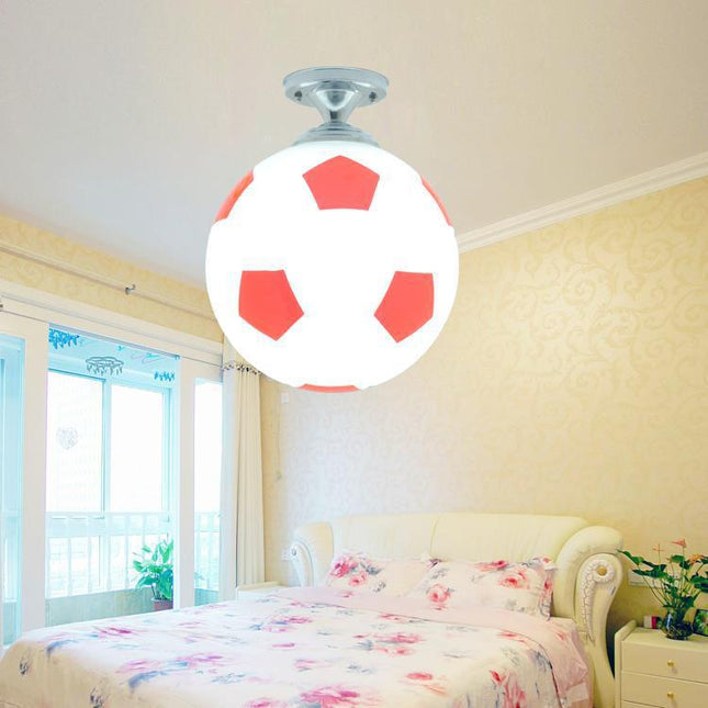 ChandelierDecor - Kids Basketball Football Ceiling Light | Kids Room Decor Lights