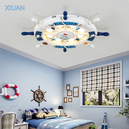 ChandelierDecor - Kids Boat Wheel Light: Fun and Safe Accessories for Boating