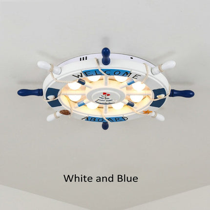 ChandelierDecor - Kids Boat Wheel Light: Fun and Safe Accessories for Boating